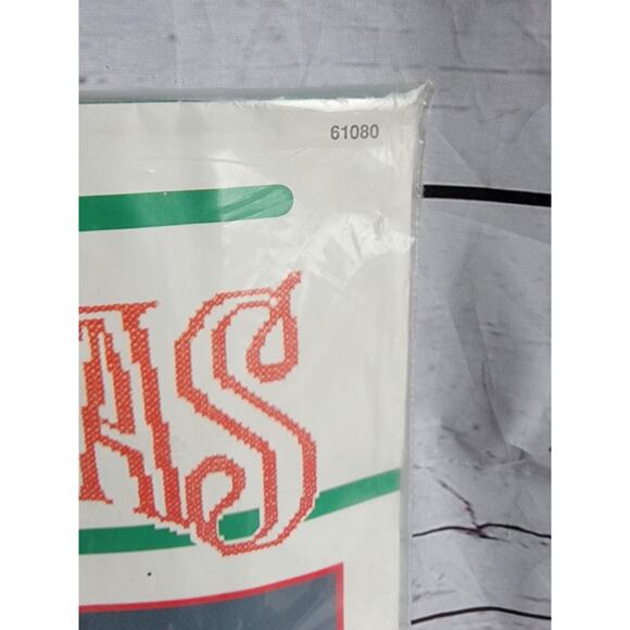 Bucilla Blue Christmas Coasters Set of 7 Pre-cut Plastic Canvas #61080 New - Picture 3 of 4